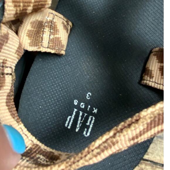 Gap Leopard sandals size 3 - Picture 5 of 6